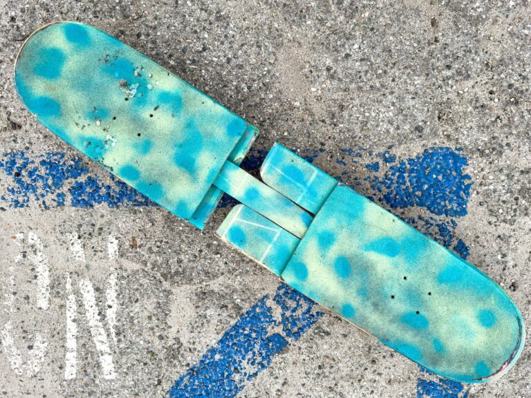 Abe Dubin, Separating Skateboard. Photo by Madison Metro