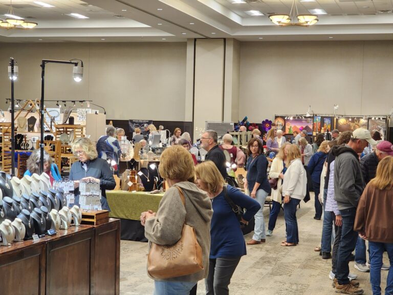 Spring Show crowd. Raeus Cannon