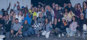 VETART open house participants. Stuart Gaiber