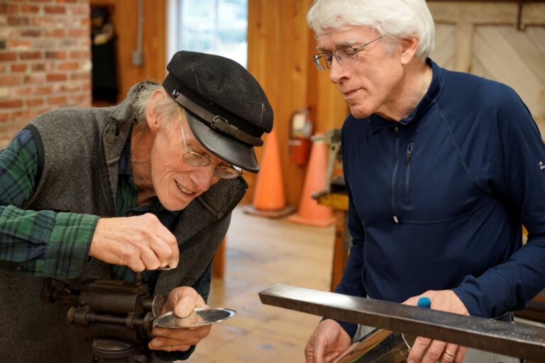 Tinsmithing. Sanborn Mills Farm