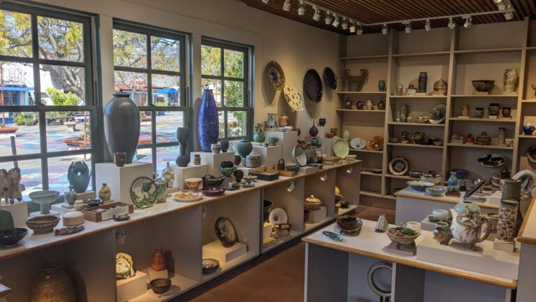 View inside the gallery. Ellen Fager