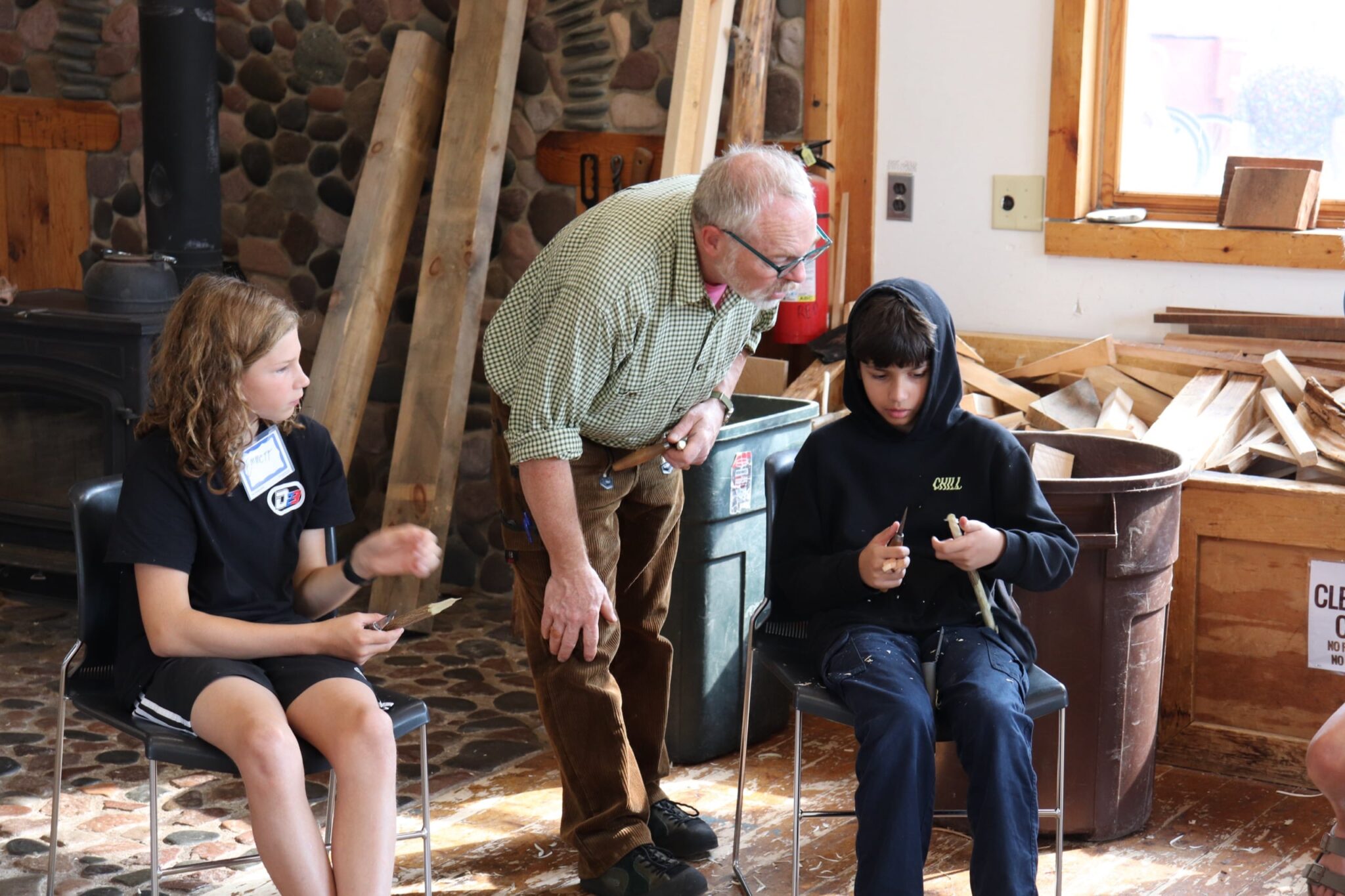 Craft Exploration Camp for Families combines hands-on craft with intergenerational learning. North House Folk School
