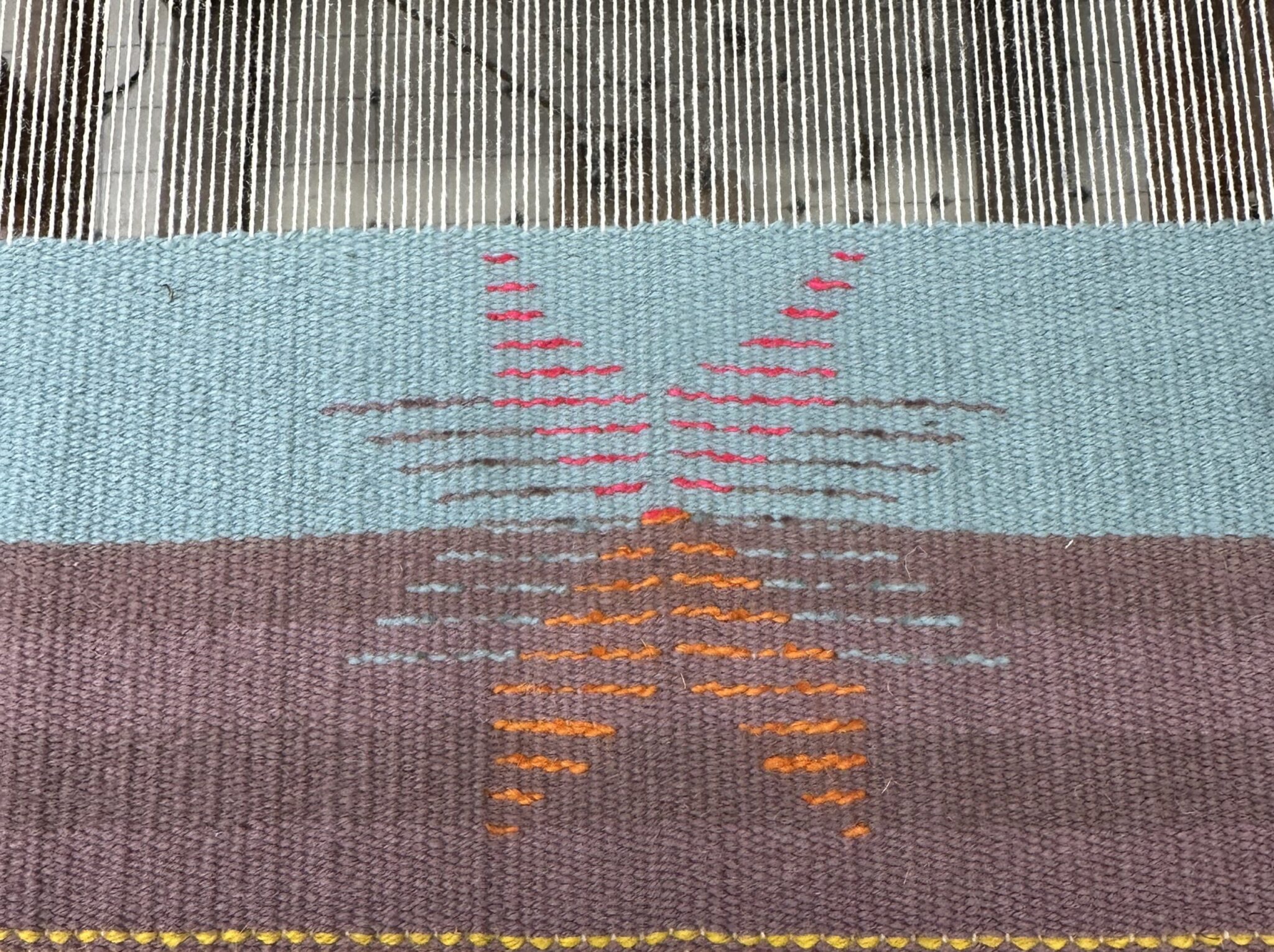 Vallero Star on tapestry weaving. Emily Trujillo
