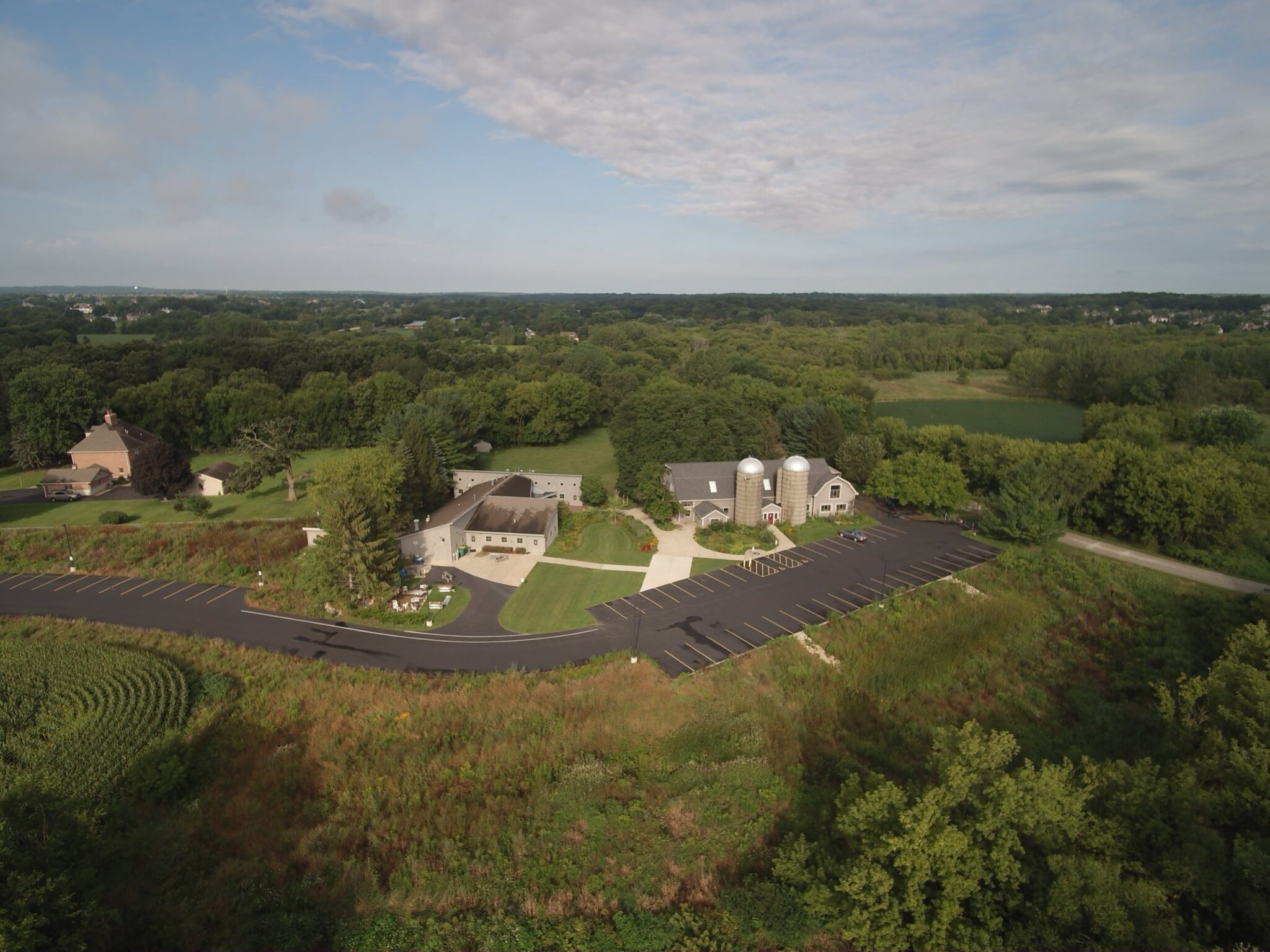 Fine Line Campus. Fox Valley Ariel Imagery