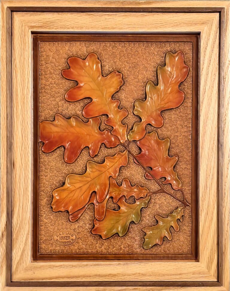 framed-oak-leaves Eichenbaum. David A. Byland