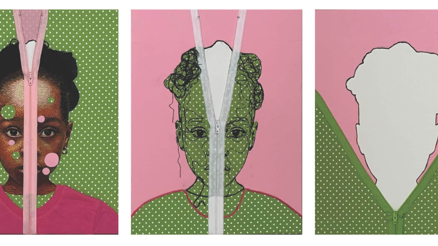 Nneka Jones’ Layers of Identity explores perception, stereotype, and self-definition. Photo by Julia Collver