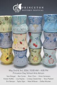 Line up for the 2026 Princeton Pottery Festival. Kristen Kieffer