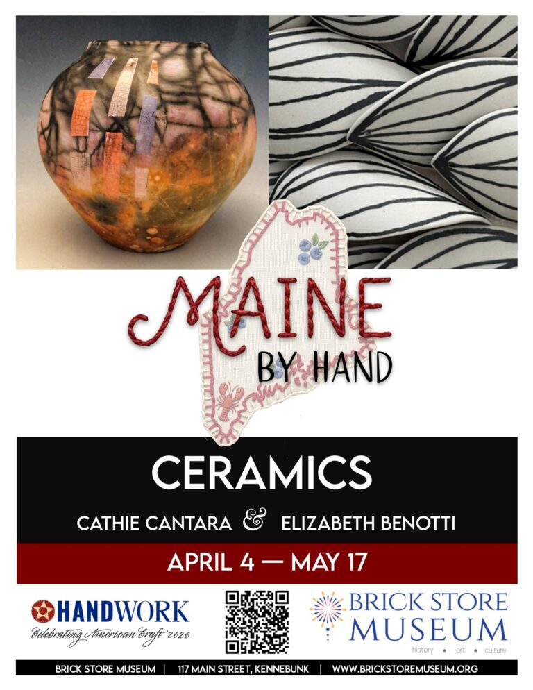 Ceramics Poster. Brick Store Museum