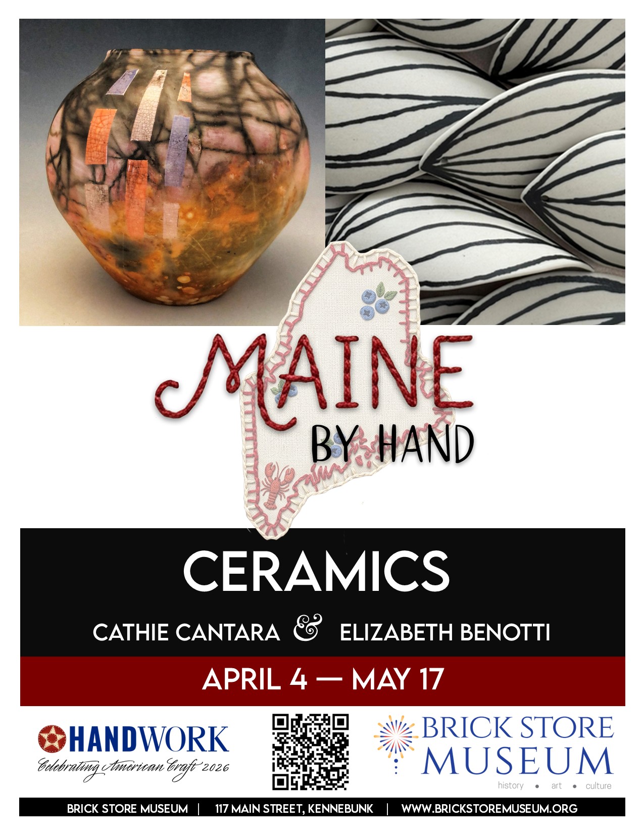 Ceramics Poster. Brick Store Museum