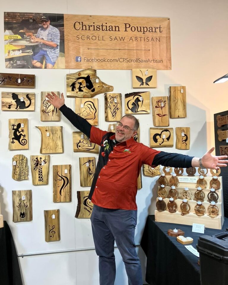 Berlin location, artist Christian Poupart