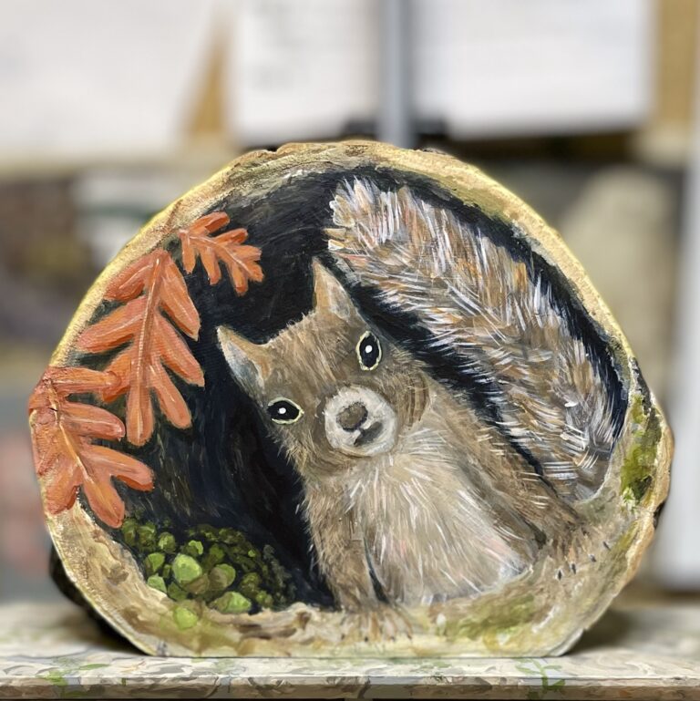 Morrisville location, artist, Gina McHugh