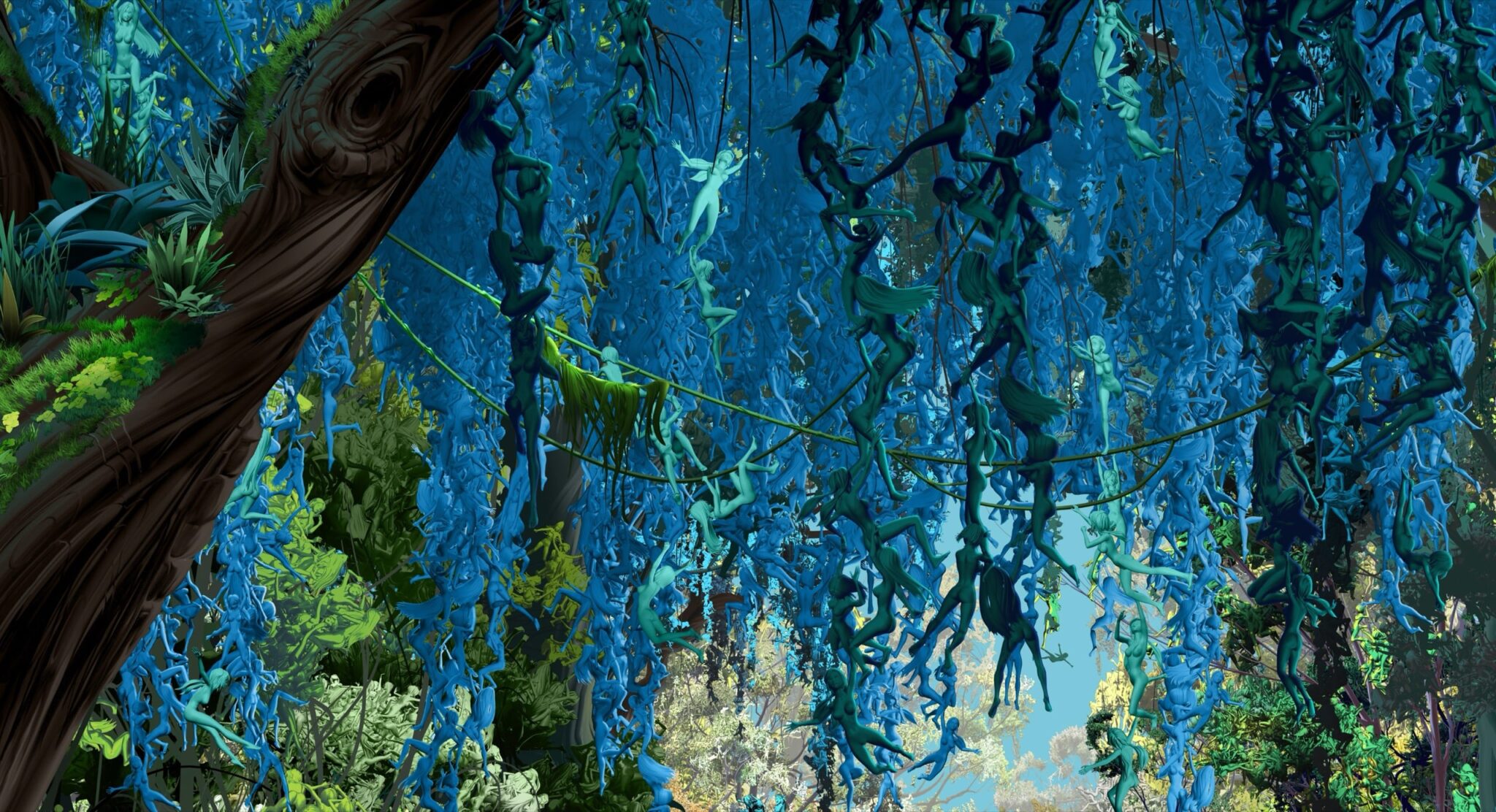 Jessica Lichtenstein, Secret Garden (detail), 2026. Courtesy of the artist.