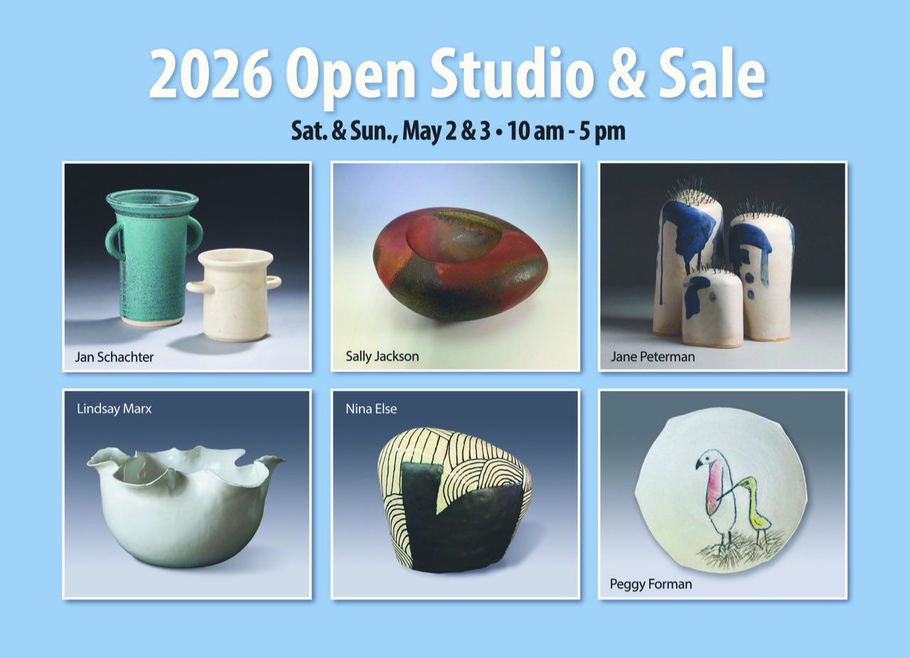 Open Studio & Sale postcard. Fred Yokel