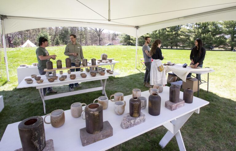 Photo of Guest Potter Natasha Alphonse at Host Ani Kasten's site. Amber White