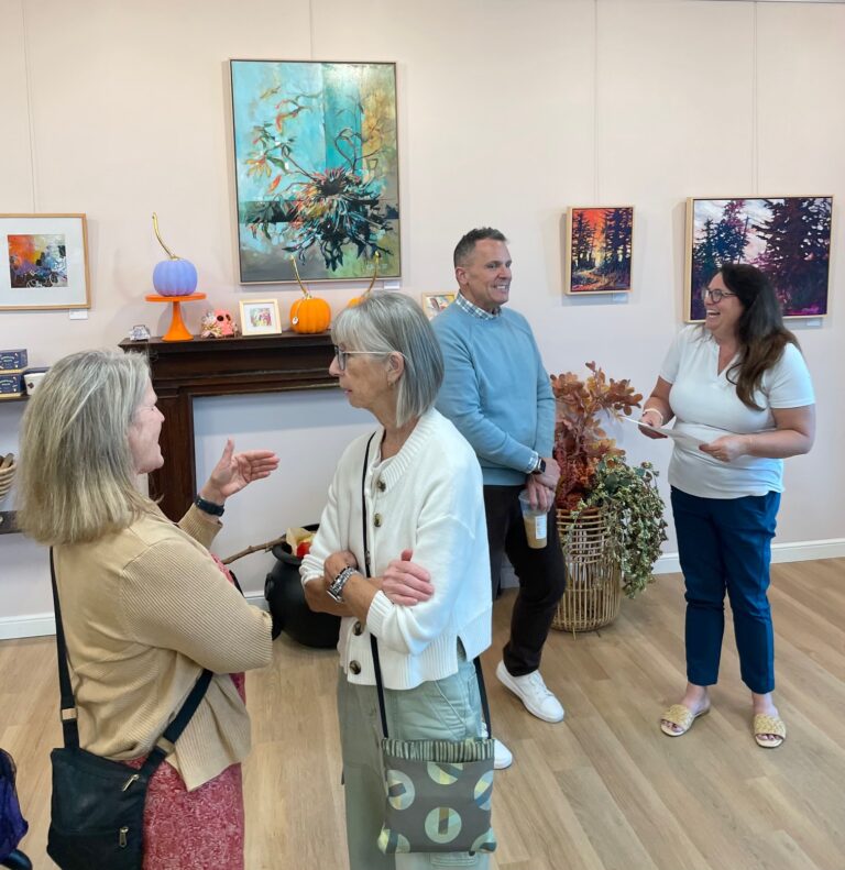 THE GALLERY SPACE opening for artist Christopher Triner. Priscilla Roggenkmap