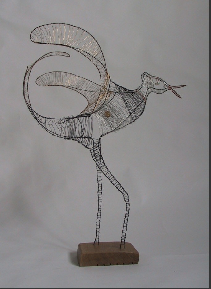 Bird sculpture by Jean Noon