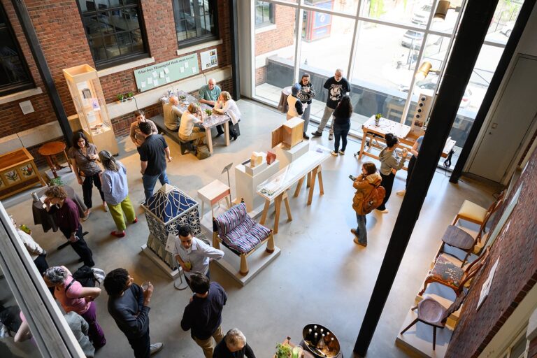 2025 Exhibition space. North Bennet Street School