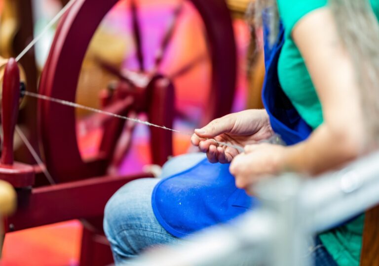 Spinning Wheel. Photo by David Rorick