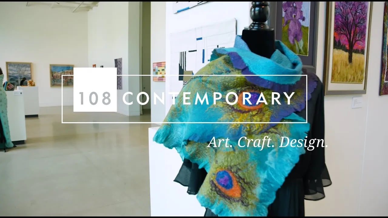 FiberWorks2024 Virtual Tour at 108|Contemporary. Video by Jack Dean Pictures