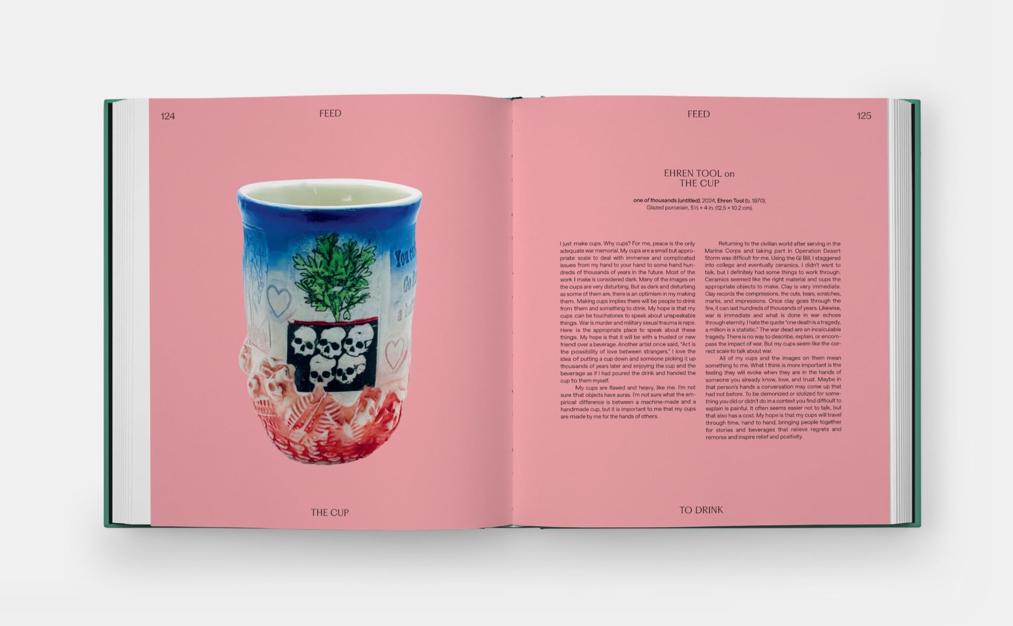 Handwork spread with work by Ehren Tool. Courtesy of Phaidon & Monacelli and Craft in America