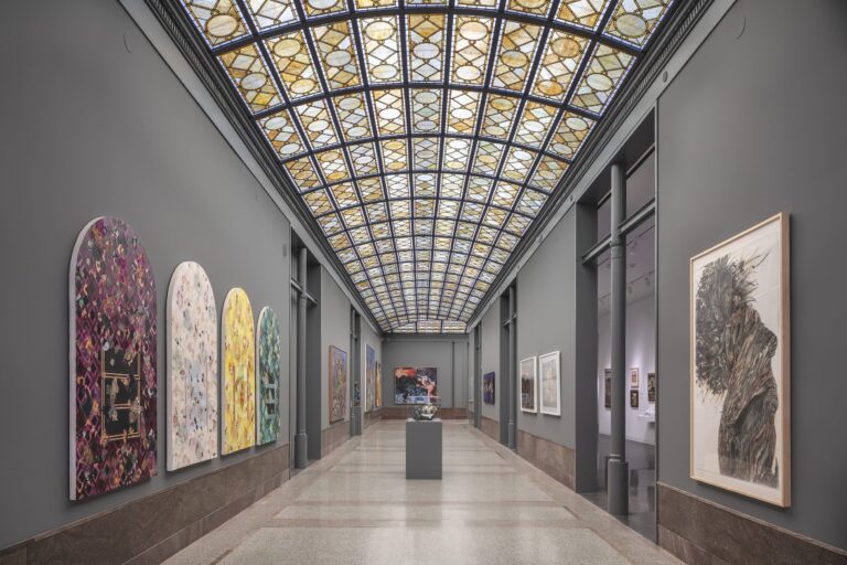 A view of the M’s New Wing under the Cass Gilbert stained glass arcade A view of the M's New Wing under the Cass Gilbert stained glass arcade. Minnesota Museum of American Art