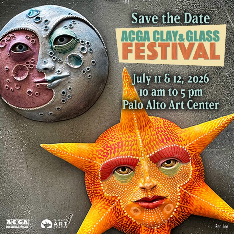 ACGA Clay and Glass Festival save the Date ACGA Clay and Glass Festival save the Date. Ren Lee