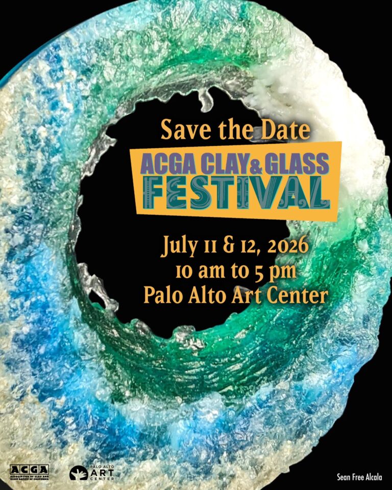 The ACGA Clay and Glass Festival save the date The ACGA Clay and Glass Festival save the date. Sean Free Alcala
