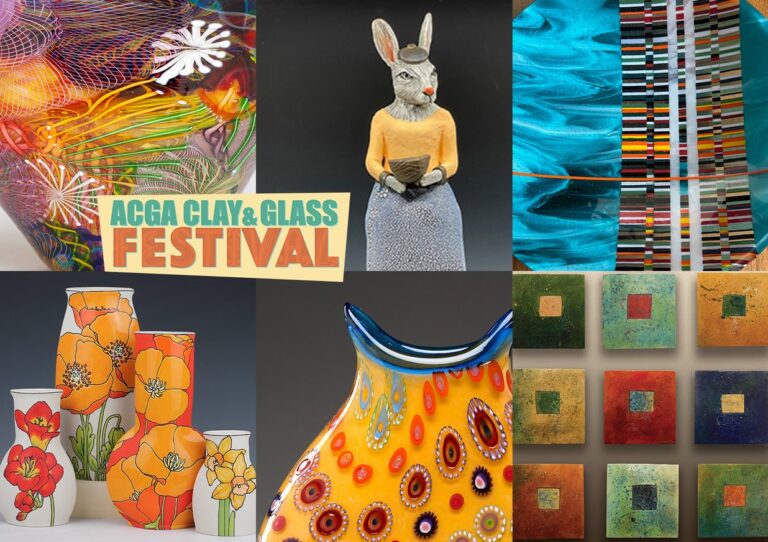 The ACGA Clay and Glass Festival 2026. The Association of Clay and Glass Artists of California