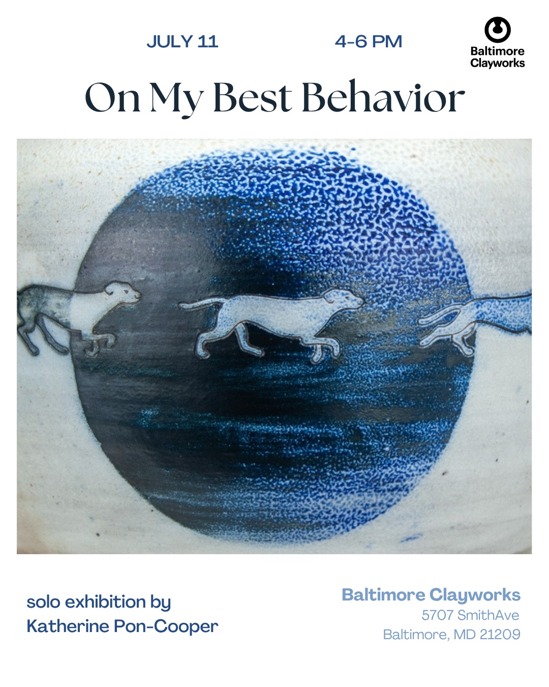 Exhibition Show Card. Katherine Pon-Cooper