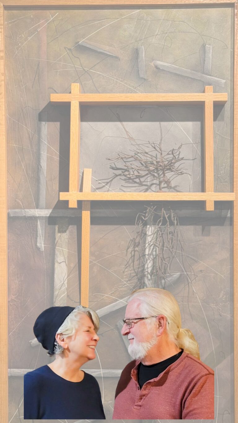 Bob Mosier and Karen Fearon Bob Mosier and Karen Fearon. The Woodlands Arts Council