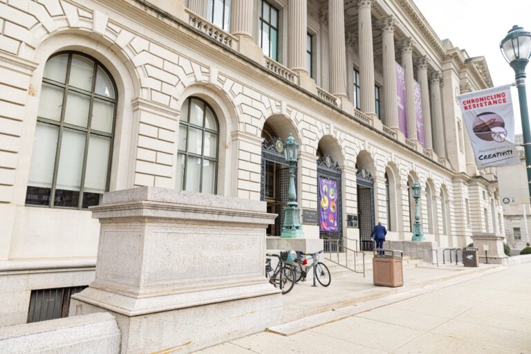 Parkway Central Front Street View. The Philadelphia Free Library