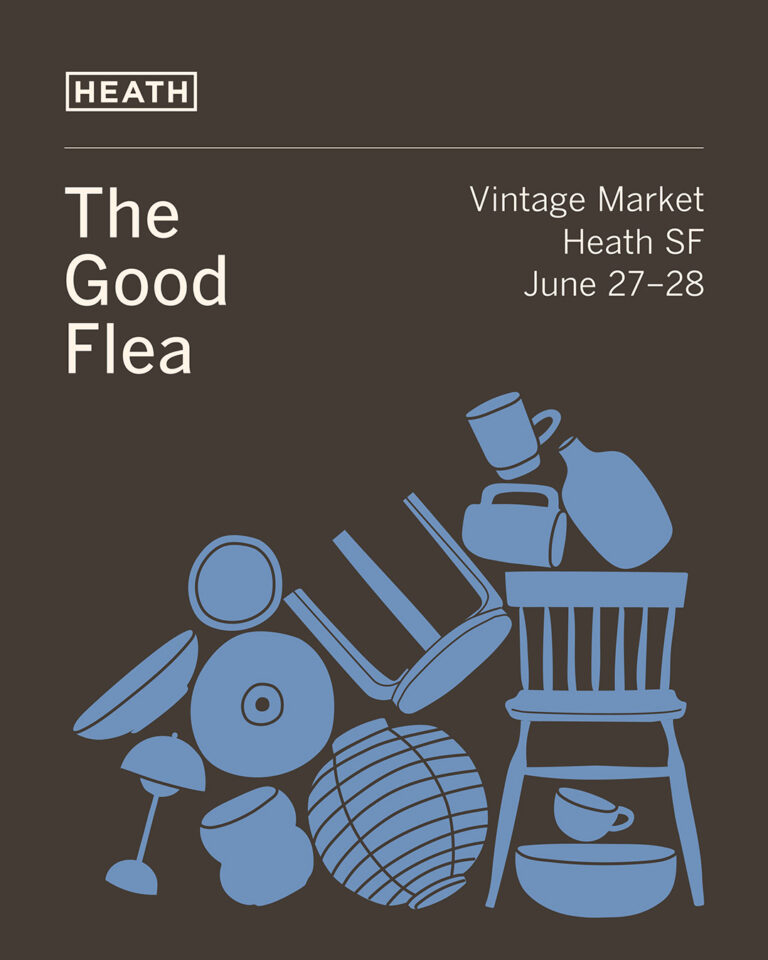 2026 Heath Ceramics Vintage Market, San Francisco. Heath Ceramics