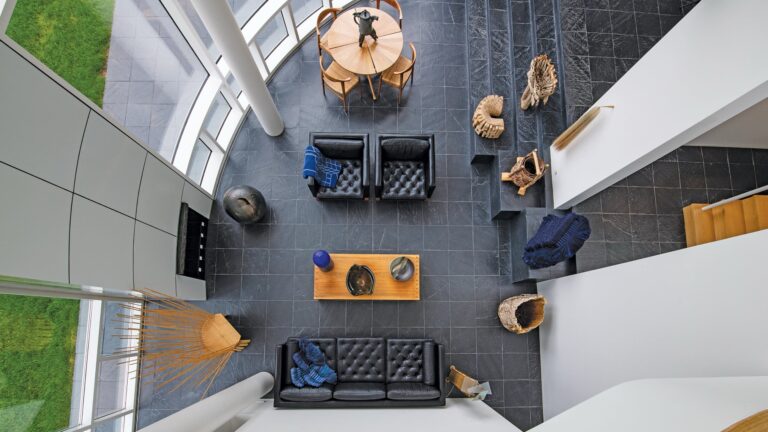 Grotta House, Living room. Tom Grotta