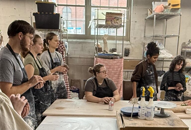 Pottery Workshop. Yvonne Desrosiers