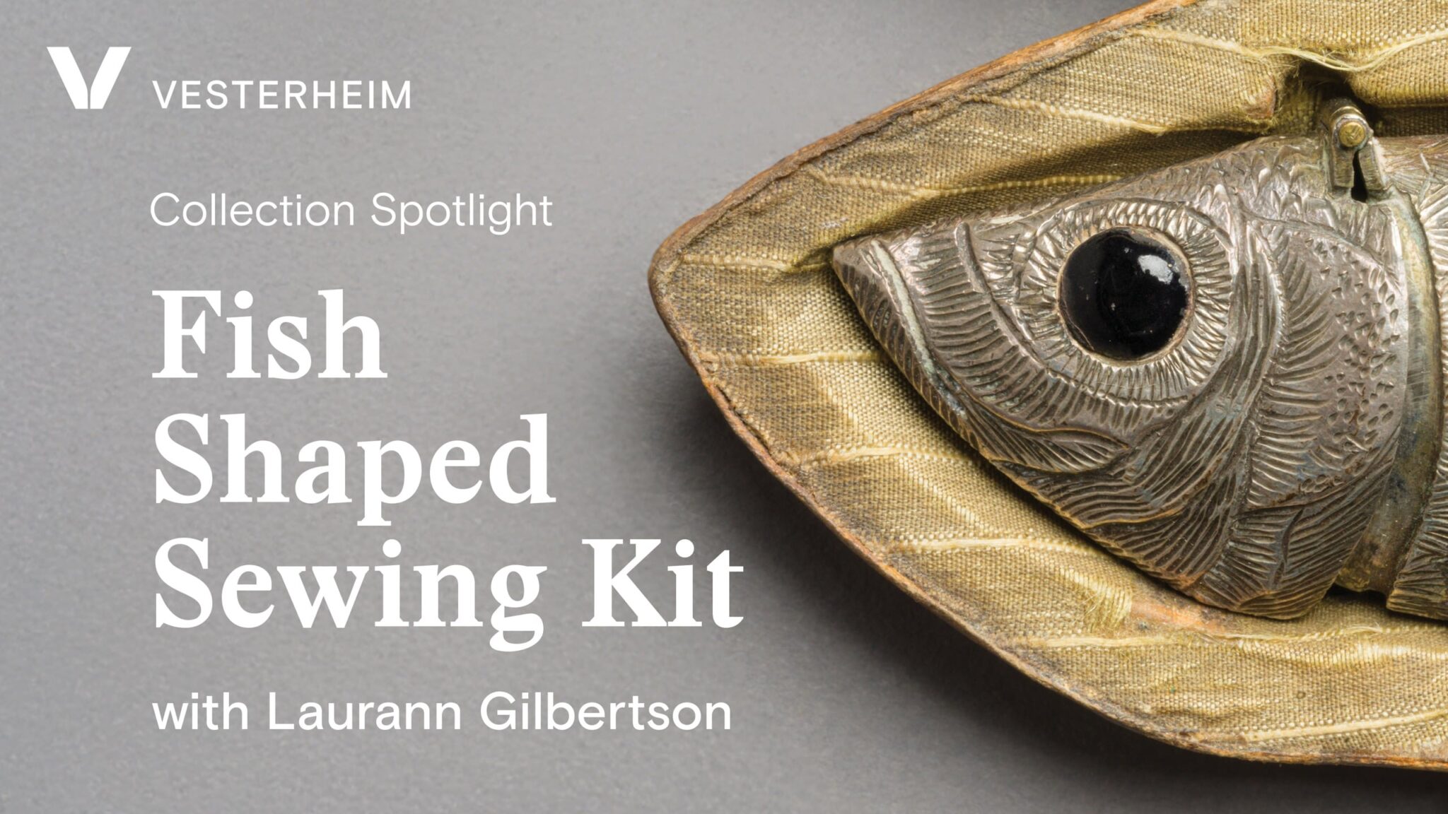 Vesterheim collection LC0422 – Fish-shaped Sewing Kit. Vesterheim Norwegian-American Museum