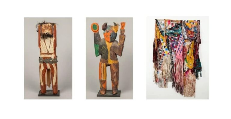 Works by Charlie Willeto. Courtesy of American Folk Art Museum