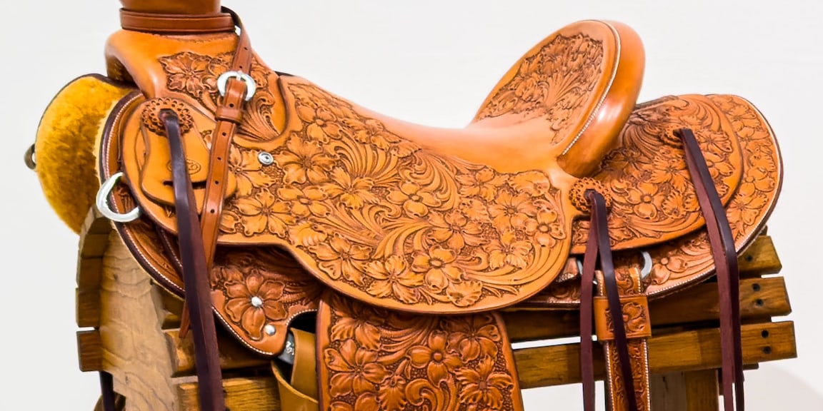 Saddle by Cary Schwarz, detail. Photo by Madison Metro, courtesy of Craft in America