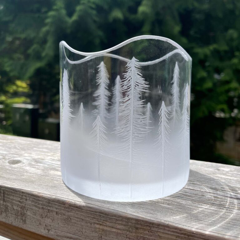 “Between the Trees” by Emily Potter "Between the Trees" by Emily Potter. Image provided by artist