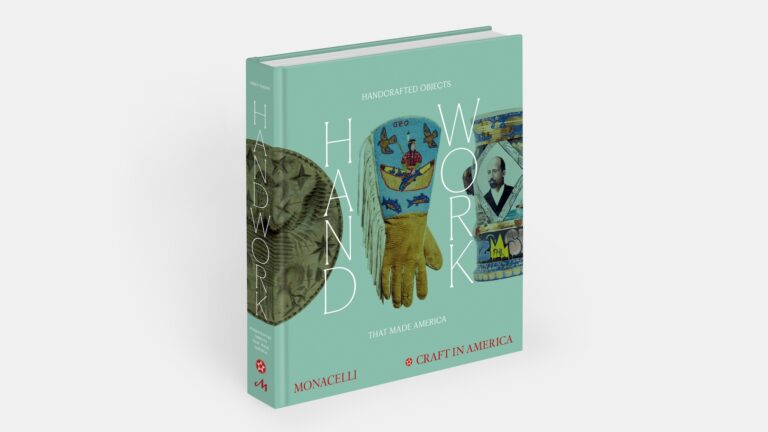 Handwork book cover. Courtesy of Phaidon & Monacelli and Craft in America