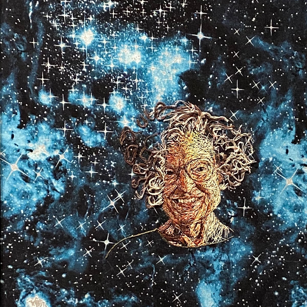 portrait of Sue Cavanaugh by Eileen Woods. Eileen Woods