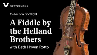 poster for Hardanger Fiddle by the Helland Brothers. Vesterheim Norwegian-American Museum