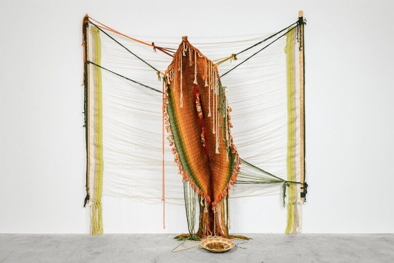 Kira Dominguez Hultgren. Our Daily Parenthetical, 2025. Courtesy of the artist and Eleanor Harwood Gallery. Photo credit: Shaun Roberts.