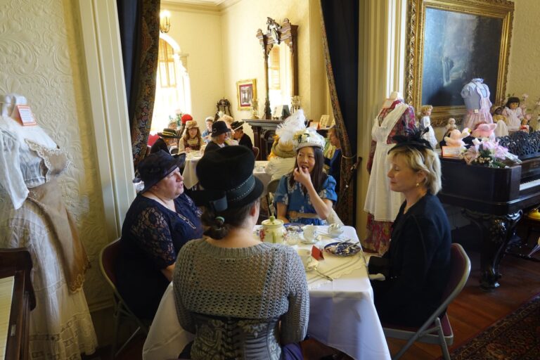 Mad Hatter themed Victorian Tea. Kirkman House Museum
