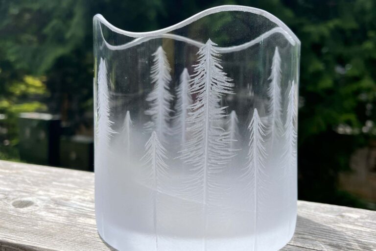 “Between the Trees” by Emily Potter "Between the Trees" by Emily Potter. Image provided by artist