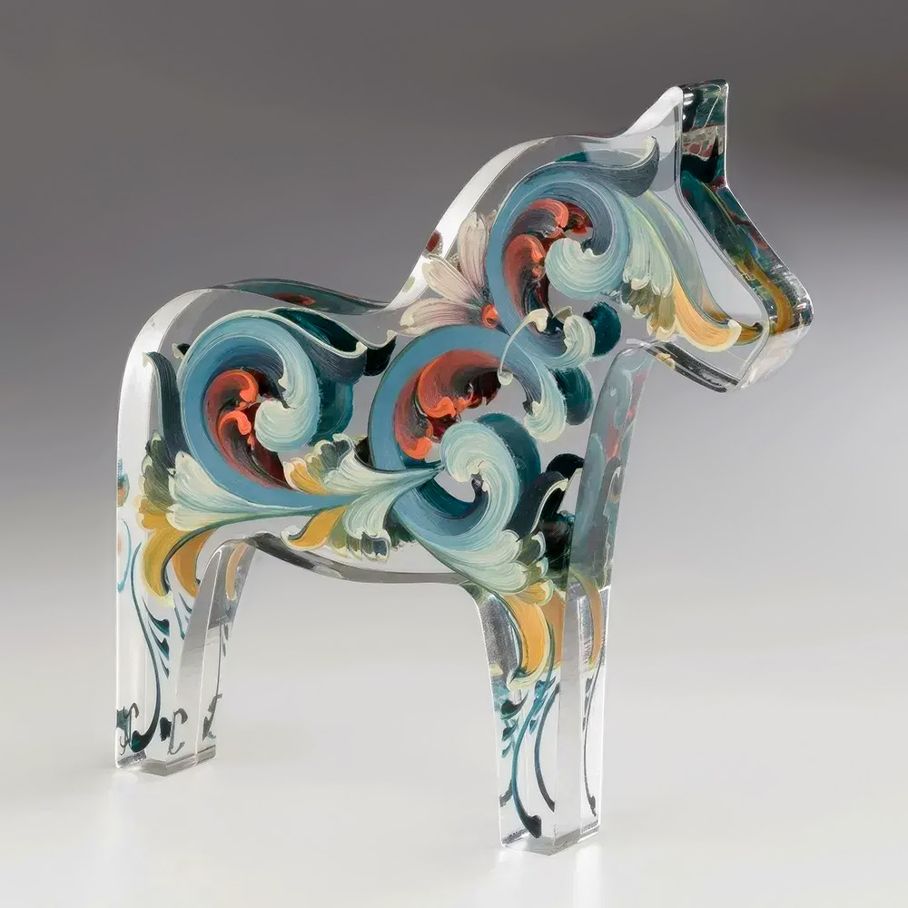 Tara Austin Dala Horse. Vesterheim