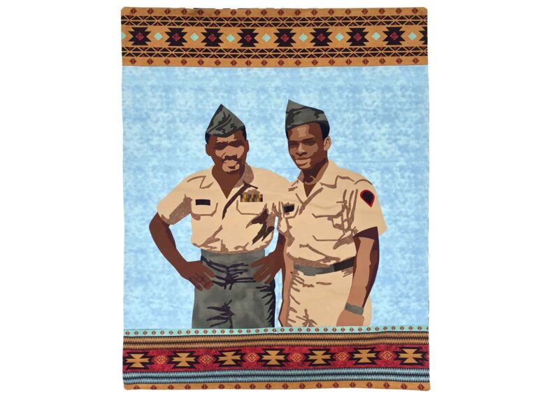 Fort Hood 43 (1968), 2026, Quilt, by Dorothy I. Burge. Dorothy I. Burge