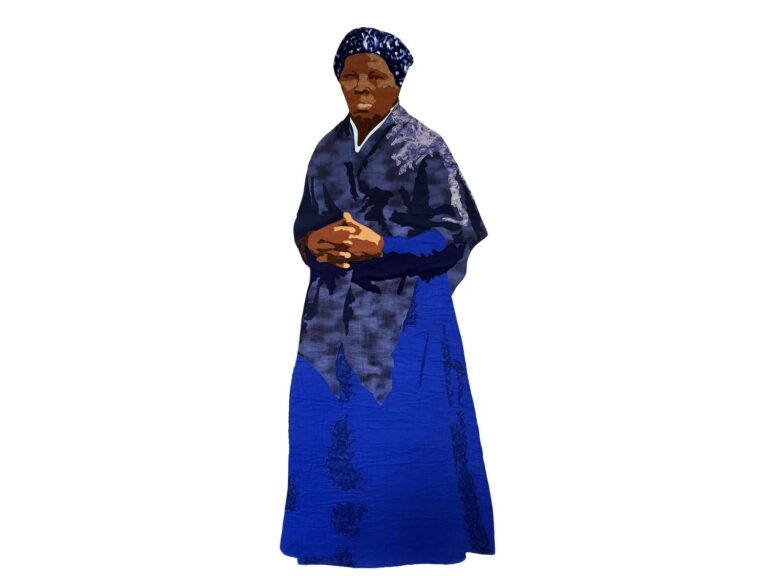 Freedom Fighter Harriet Tubman “Moses” (~1822–1913), 2026, Quilt, by Dorothy I. Burge. Dorothy I. Burge