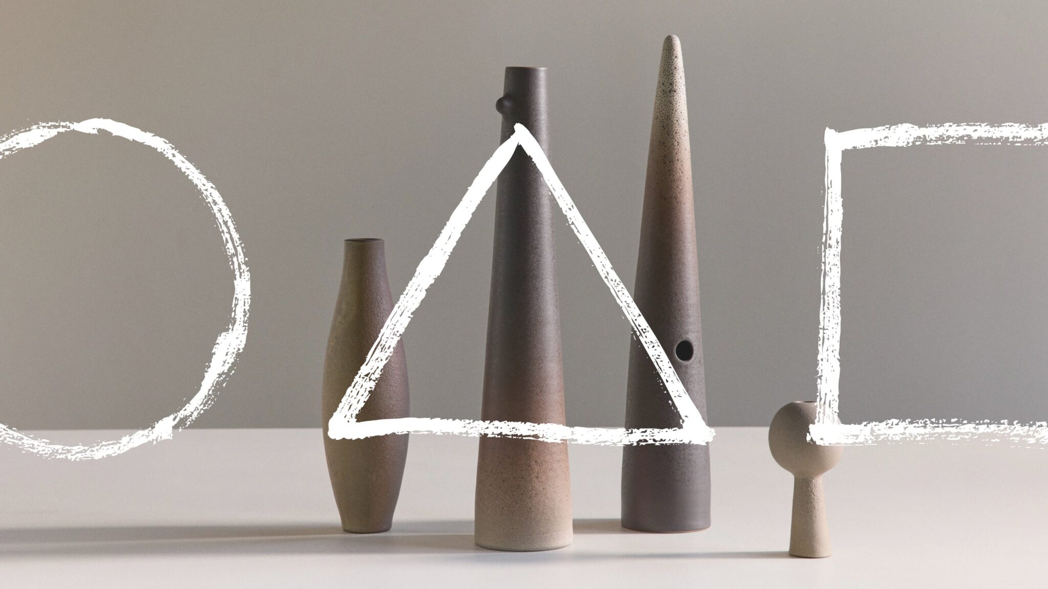 Circle, Triangle, Rectangle: New works from Heath Clay Studio Director Tung Chiang. Heath Ceramics