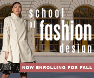 School of Fashion Design now enrolling for Fall. Copyright School of Fashion Design