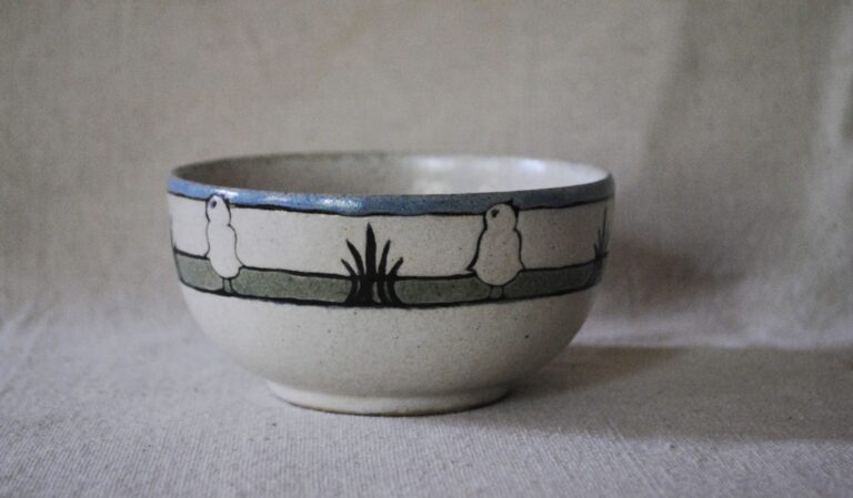 A Paul Revere Pottery bowl A Paul Revere Pottery bowl. collection of the Paul Revere Memorial Association